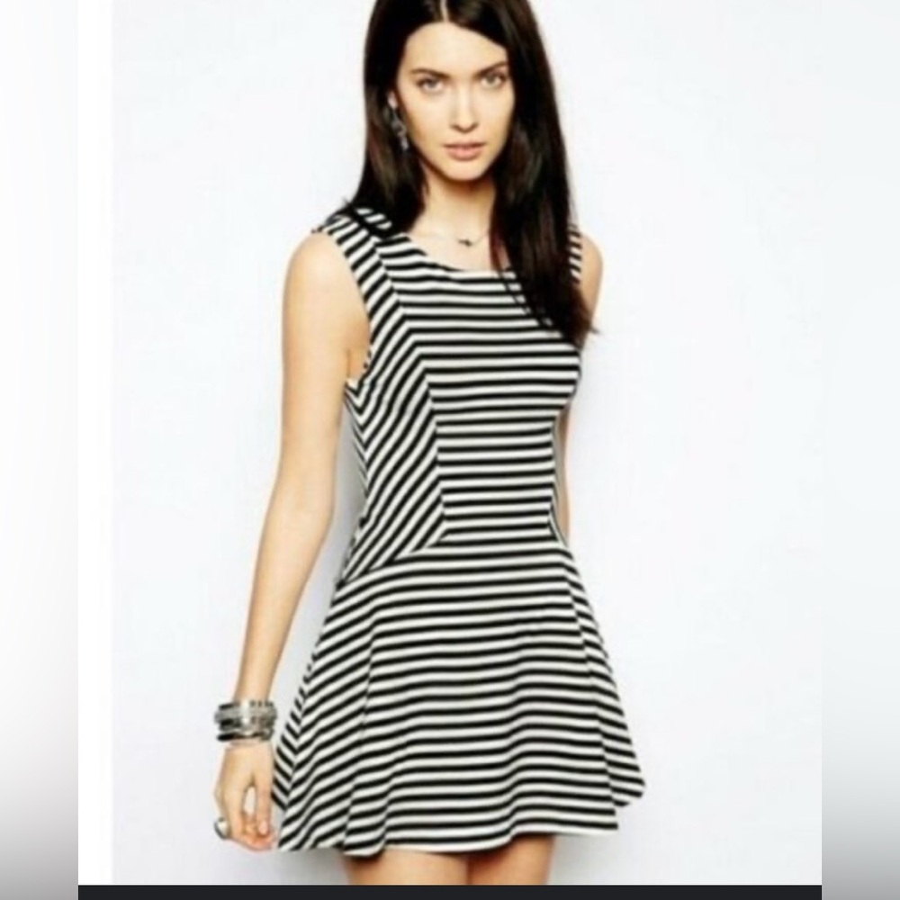 Free People Cha Cha Mini Skater Dress XS